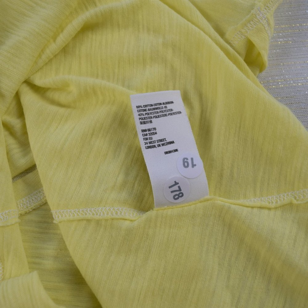 NWT Free People Martine Tank Top Electric Lemon Yellow Sleeveless Women's Small - Picture 9 of 10